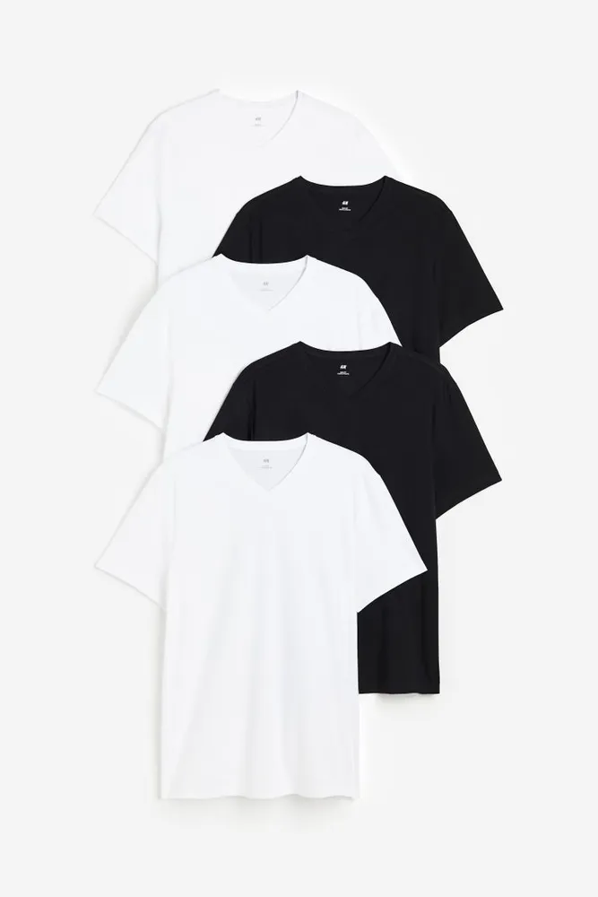 5-pack Slim Fit T-shirts