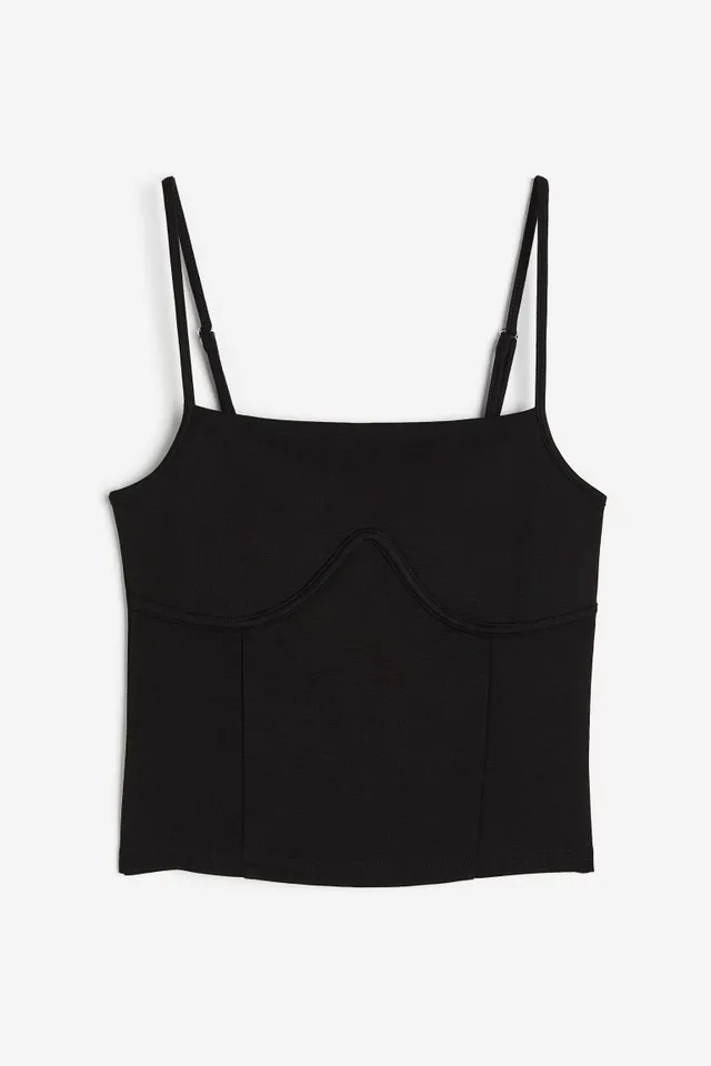 H&M Corset-style Bustier Top