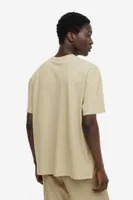 Relaxed-fit Linen-blend T-shirt