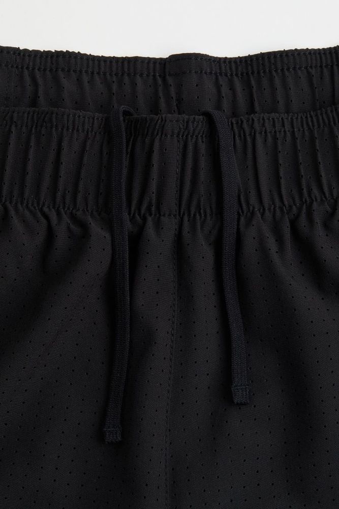 Regular Fit Double-layered Running Shorts