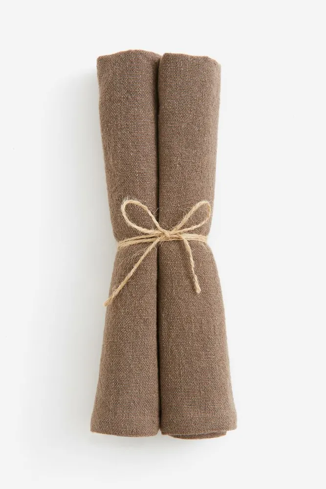 2-pack Linen-blend Napkins