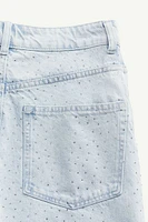 Rhinestone-embellished Jeans