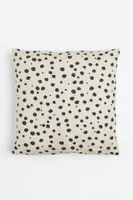 Dotted Cotton Cushion Cover