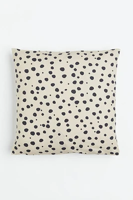 Dotted Cotton Cushion Cover