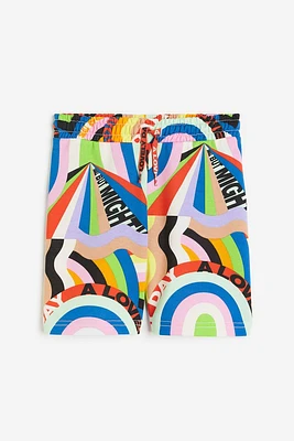 Patterned Sweatshorts