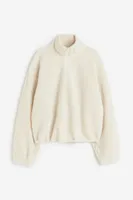 Half-zip Teddy Fleece Sweatshirt