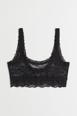 Non-padded Lace Bra Top