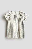 Patterned Cotton Dress