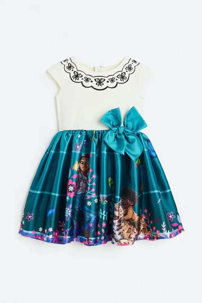 Bow-detail Lace Dress