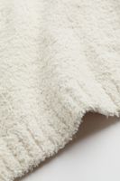 Fluffy-knit Crop Top