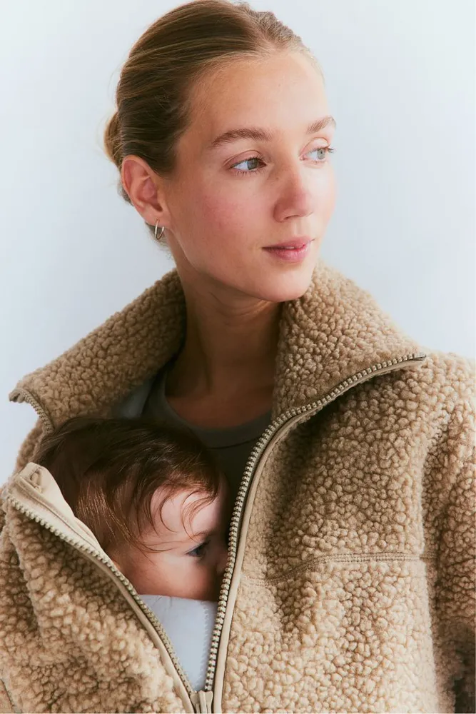 MAMA Before & After Babywearing Pile Jacket
