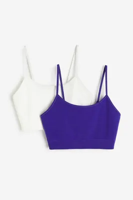 2-pack Seamless Sports Bralettes