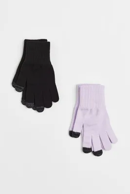 2-pack Touchscreen Gloves
