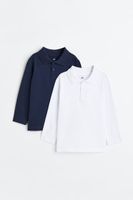 2-pack Cotton Jersey Polo Shirts