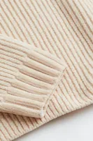 Rib-knit Sweater