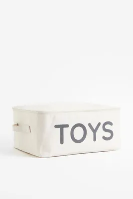 Toy Storage Basket with Lid