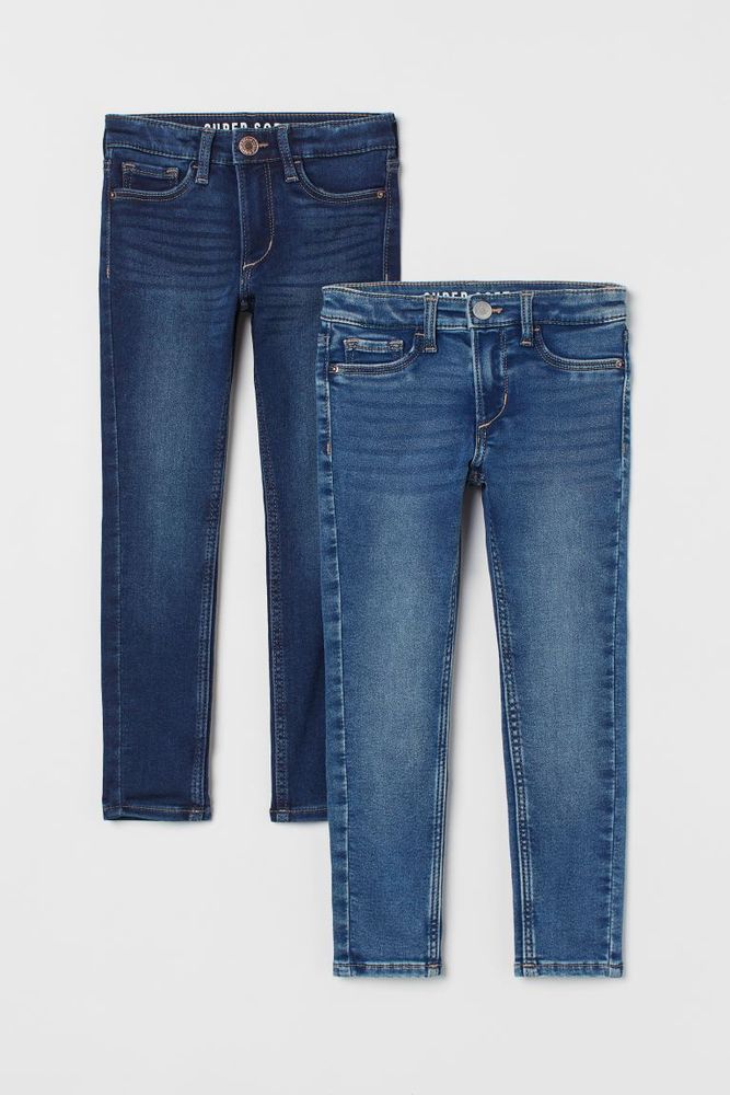 2-pack Super Soft Skinny Jeans
