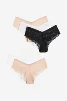 Lot de 5 culottes Hipster en dentelle