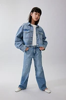 Baggy Fit Bootcut Leg Jeans