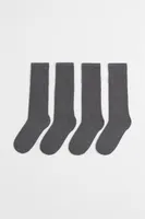 4-pack Knee Socks