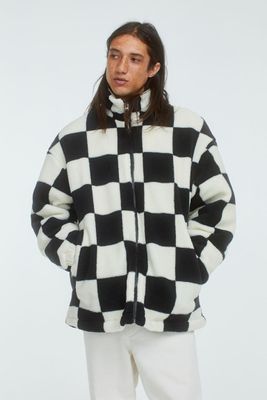 Regular Fit Fleece Jacket