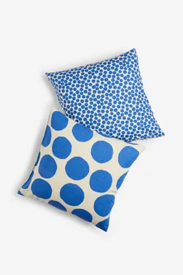 2-pack Dotted Cushion Covers