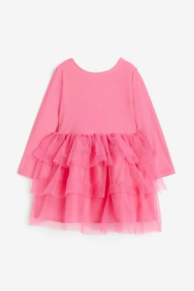 Robe avec jupe en tulle