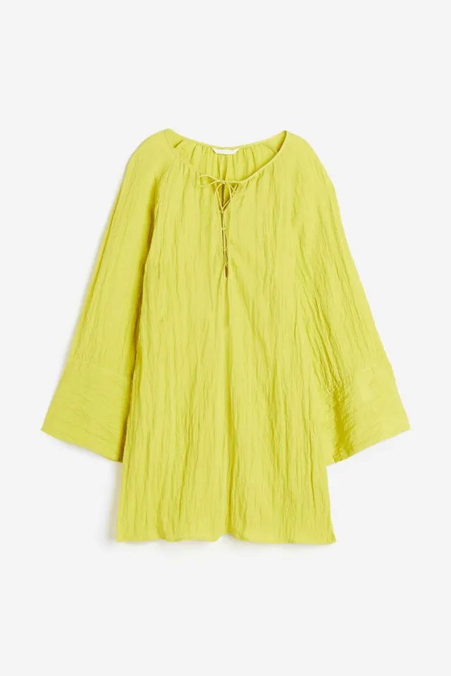 H&M Ladies Crinkled Tunic Dress