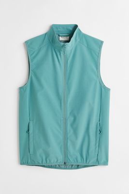Regular Fit Water-repellent Running Vest