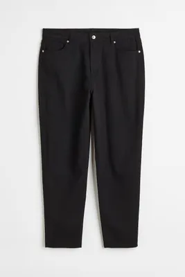 H&M+ Mom Loose Fit Twill Pants