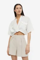 Short plissé