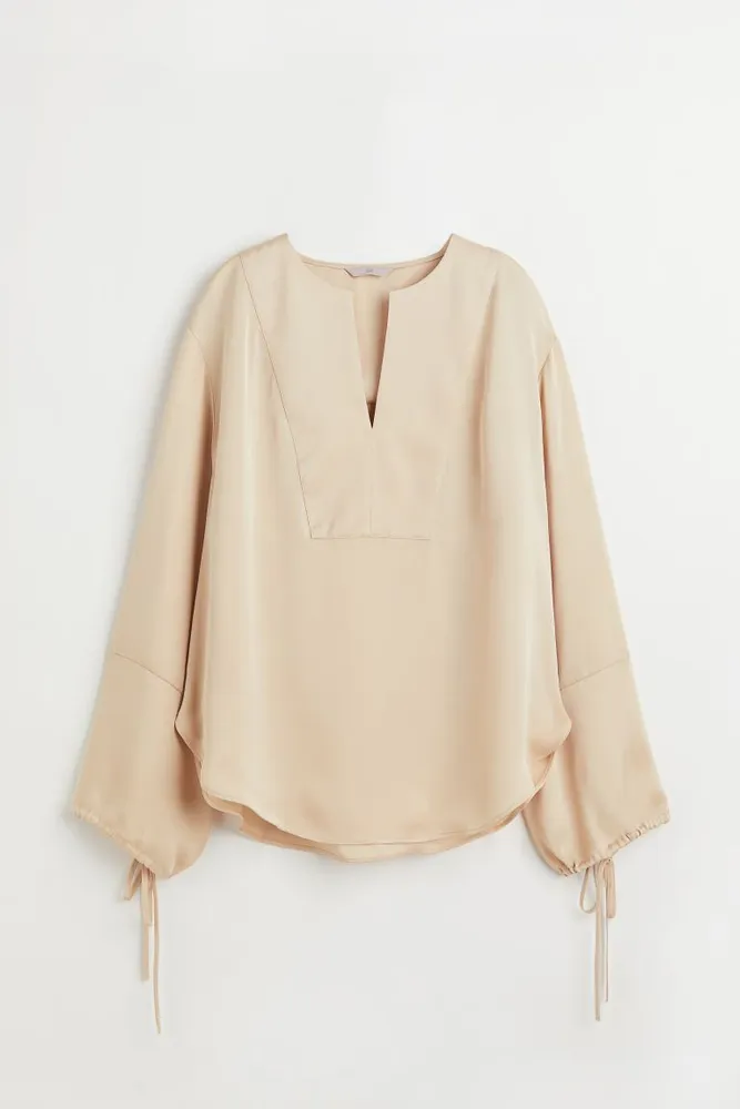 Blouse à encolure en V