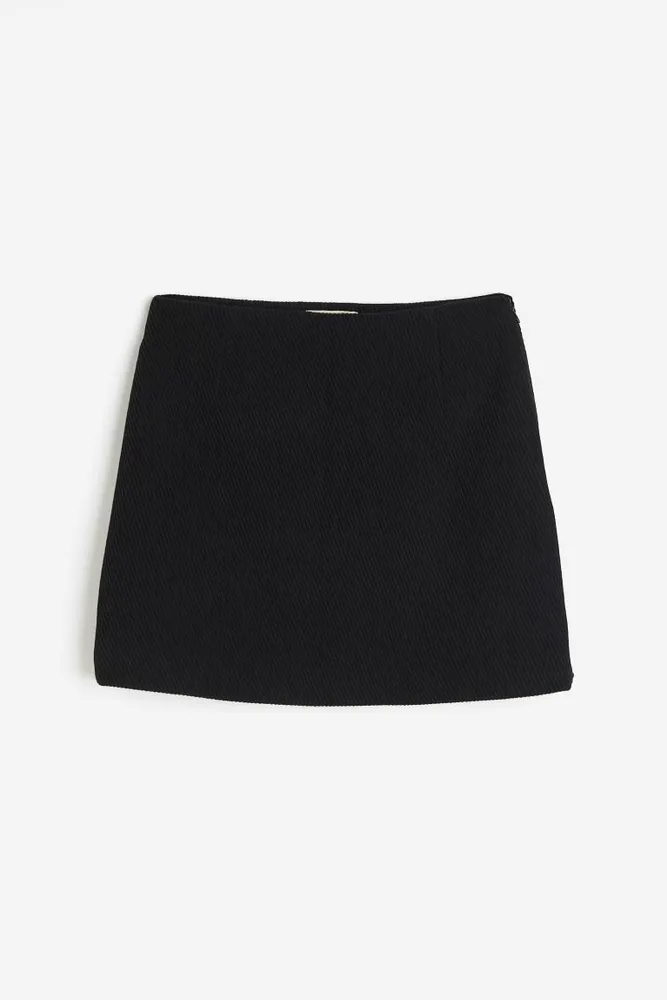 Wool-blend Mini Skirt