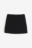 Wool-blend Mini Skirt