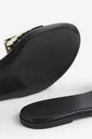 Jacquard-weave Mules
