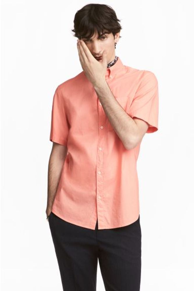 Chemise en coton Regular Fit