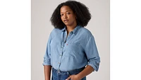 Darlene Utility Shirt (Plus Size