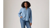 Darlene Utility Shirt (Plus Size