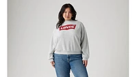 Graphic Everyday Crewneck Sweatshirt (Plus Size