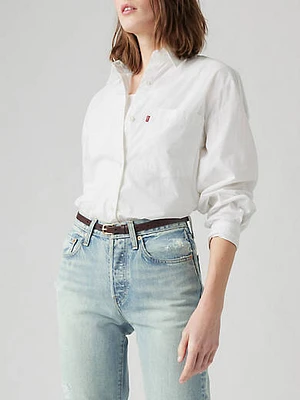 Narrow Leather Belt
