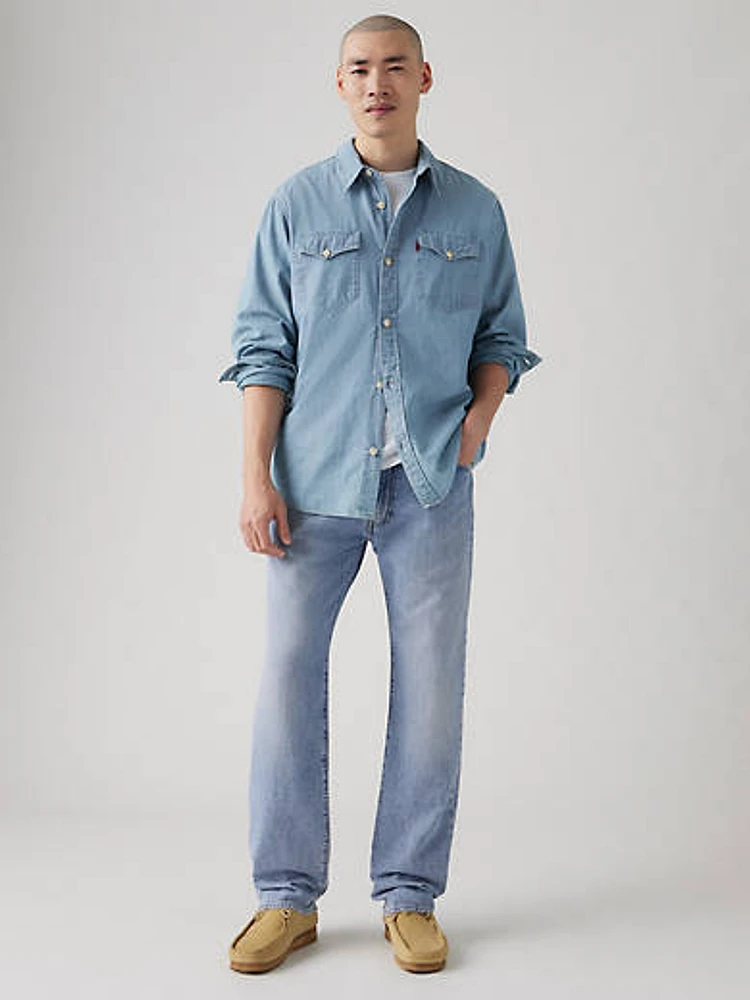 555™ Relaxed Straight Linen+ Denim Men's Jeans