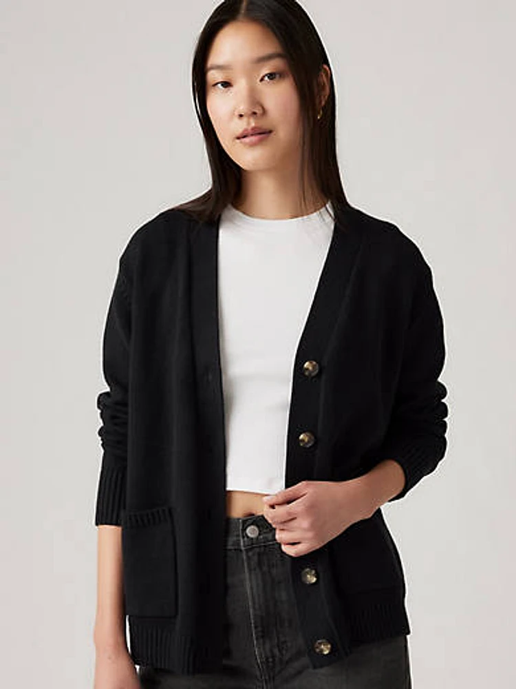 Boyfriend Pocket Cardigan