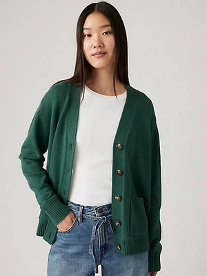 Boyfriend Pocket Cardigan