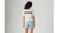 Sunset Crochet Shirt