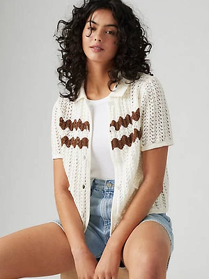 Sunset Crochet Shirt
