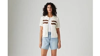 Sunset Crochet Shirt