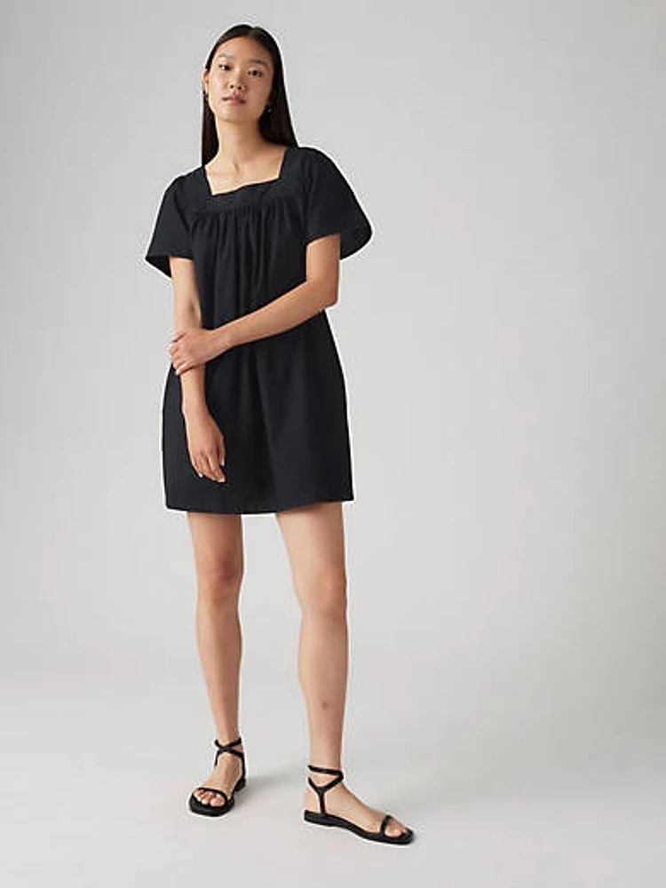 Ambre Cotton Linen Babydoll Dress