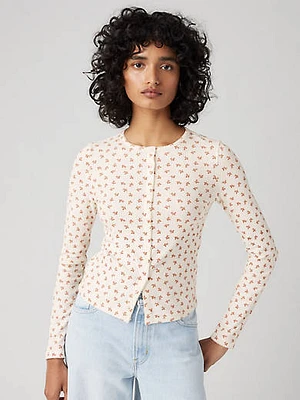 Dry Goods Women's Pointelle Long Sleeve T-Shirt