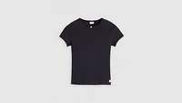 Dry Goods Women's Pointelle T-Shirt