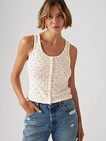 Dry Goods Women's Pointelle Tank Top